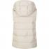ZIENER Tusja Lady Vest - Γυναικείο Ski Μπουφάν Αμάνικο - Silver Beige