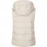 ZIENER Tusja Lady Vest - Γυναικείο Ski Μπουφάν Αμάνικο - Silver Beige