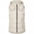 ZIENER Tusja Lady Vest - Γυναικείο Ski Μπουφάν Αμάνικο - Silver Beige