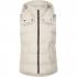 ZIENER Tusja Lady Vest - Γυναικείο Ski Μπουφάν Αμάνικο - Silver Beige