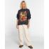 Billabong Keep Ridin - Γυναικείο φούτερ Oversized - Black Sands