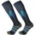 MICO 241 Light Weight Warm Control - Κάλτσες ski/snowboard - Blue Melange