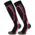 MICO 2600 Medium weight Warm control - Παιδικές κάλτσες Ski - Black Fucsia