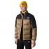 THE NORTH FACE Men's Diablo Recycled Down Jacket - Almond Butter/TNF Black