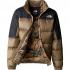 THE NORTH FACE Men's Diablo Recycled Down Jacket - Almond Butter/TNF Black