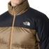 THE NORTH FACE Men's Diablo Recycled Down Jacket - Almond Butter/TNF Black