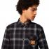 Oakley Tc Skull Flannel Shirt - Ανδρικό πουκάμισο flannel - Grey Check