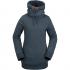 VOLCOM Tower Pullover Fleece - Γυναικείο φούτερ με κουκούλα - Storm Blue