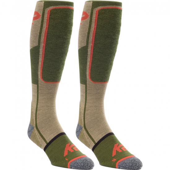 K2 Freeride Sock - Kάλτσες  Ski/Snowboard - Military Green
