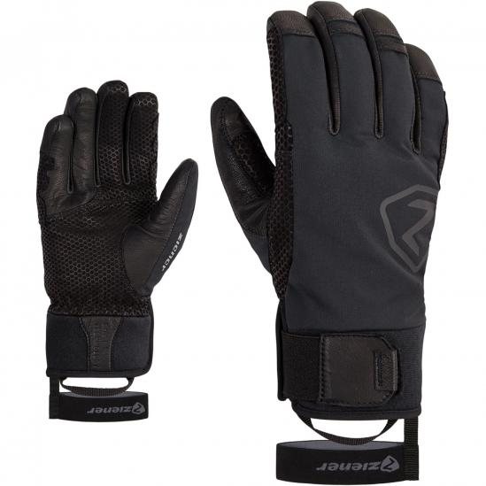 ZIENER Gaspar AS® Primaloft - Ανδρικά Γάντια Ski Touring & Freeride - Black