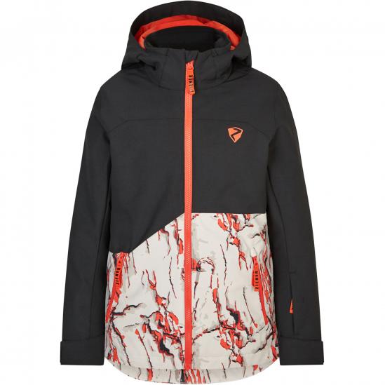 ZIENER Anderl 2 Insulated 10K - Παιδικό Snow Jacket - Cliff Print