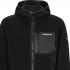 Ziener Juha Man - Ανδρική ζακέτα κουκούλα Sherpa fleece - Black