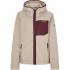 Ziener Juha Lady - Γυναικεία ζακέτα κουκούλα Sherpa fleece - Silver Beige