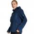 Ziener Juha Lady - Γυναικεία ζακέτα κουκούλα Sherpa fleece - Hale Navy