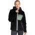 Ziener Juha Lady - Γυναικεία ζακέτα κουκούλα Sherpa fleece - Black