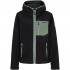 Ziener Juha Lady - Γυναικεία ζακέτα κουκούλα Sherpa fleece - Black