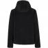 Ziener Juha Lady - Γυναικεία ζακέτα κουκούλα Sherpa fleece - Black