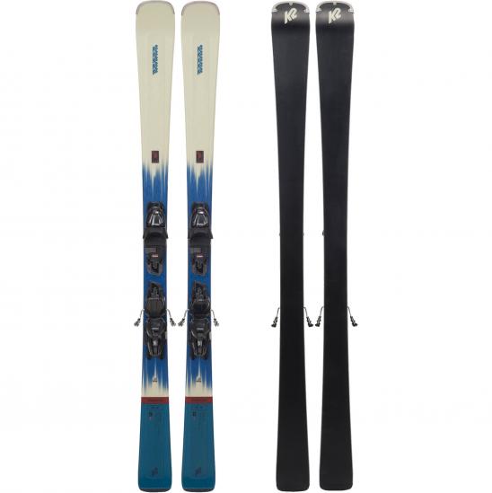 K2 Disruption 76 Women's Skis + ERP 10 Compact Quikclik 2024