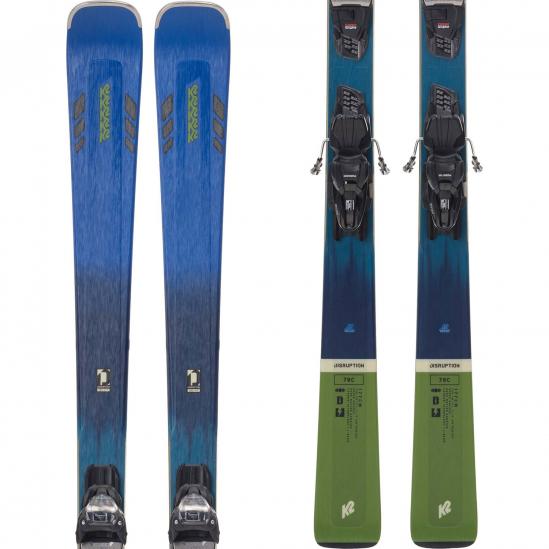 K2 DISRUPTION 78 Carbon Skis + M3 10 Compact Quikclik Bindings 2024