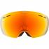 ALPINA GRANBY Q-LITE - Μάσκα Ski/Snowboard - Michael Cina White matt /Mirror Red