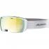 ALPINA ESTETICA QV Quattroflex/Varioflex - Μάσκα Ski/Snowboard - White /Gold spherical