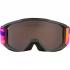 ALPINA PINEY Singleflex Hicon - Παιδική Mάσκα ski - Black Pink matt/Orange 