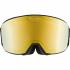 ALPINA Nakiska QV Quattroflex/Varioflex - Μάσκα Ski/Snowboard - Black matt/Gold Mirror