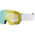 ALPINA Penken mirror - Μάσκα Ski/Snowboard - White matt /Gold Mirror