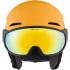 ALPINA Alto Hi-EPS + Visor Q-Lite - Κράνος Ski/Snowboard - Burned Yellow Matt