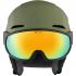 ALPINA Alto Hi-EPS + Visor Q-Lite - Κράνος Ski/Snowboard - Olive Matt/Gold mirror