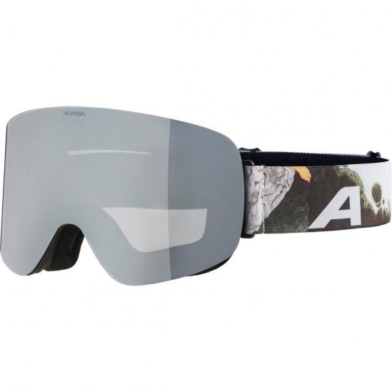 ALPINA Penken mirror - Μάσκα Ski/Snowboard - Michael Cina Black matt /Black Mirror