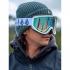 Volcom Footprints Goggle+ (Eξτρα Φακός - Dark Grey) - Μάσκα Ski/Snowboard - White Stone mat/Ice Chrome