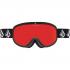 Volcom Footprints Goggle+ (Eξτρα Φακός - Yellow) - Μάσκα Ski/Snowboard - Black mat/Red Chrome