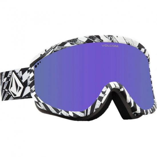 Volcom Footprints OP Goggle+ (Eξτρα Φακός - Yellow) - Μάσκα Ski/Snowboard - OP Art/Purple Chrome