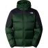 THE NORTH FACE Men's Diablo Hooded Down Jacket - Ανδρικό πουπουλένιο μπουφάν -Pine Needle/TNF Black