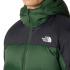 THE NORTH FACE Men's Diablo Hooded Down Jacket - Ανδρικό πουπουλένιο μπουφάν -Pine Needle/TNF Black