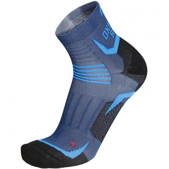 MICO 1272 Oxi-Jet Compression short Running socks - Dark Lake