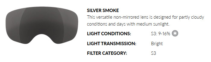 SILVER SMOKE LENS