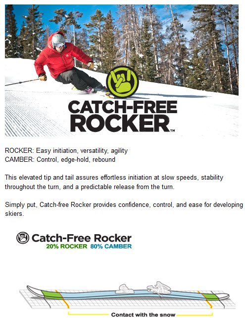 K2 CATCH FREE ROCKER TECNOLOGY
