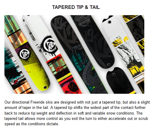 K2 TAPERED TIP AND TAIL